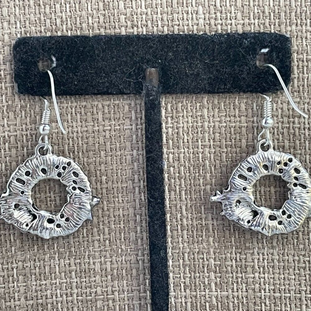 Women Earrings Silver Tone Fashion Jewelry Bird Earrings - Picture 10 of 11